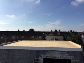 Flat roofing in Gravesend